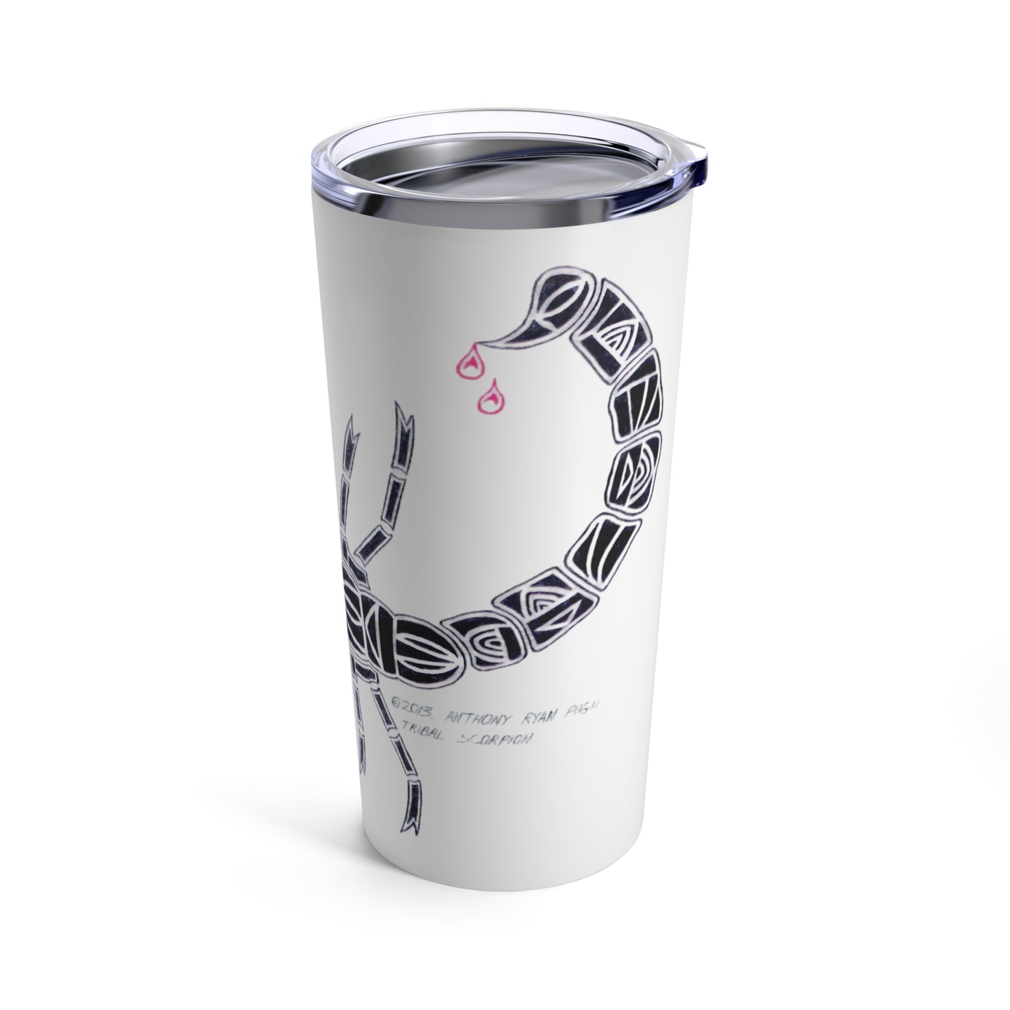 Tribal Scorpion Tumbler 20oz