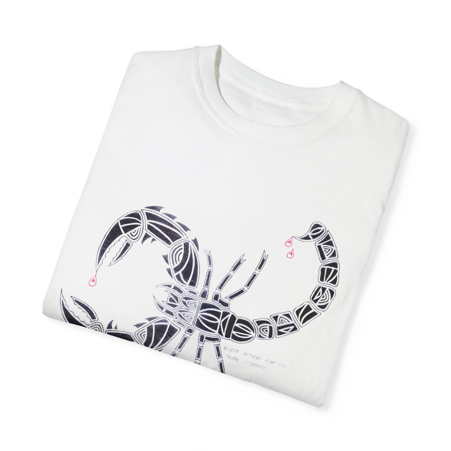 Tribal Scorpion Unisex Garment-Dyed T-shirt