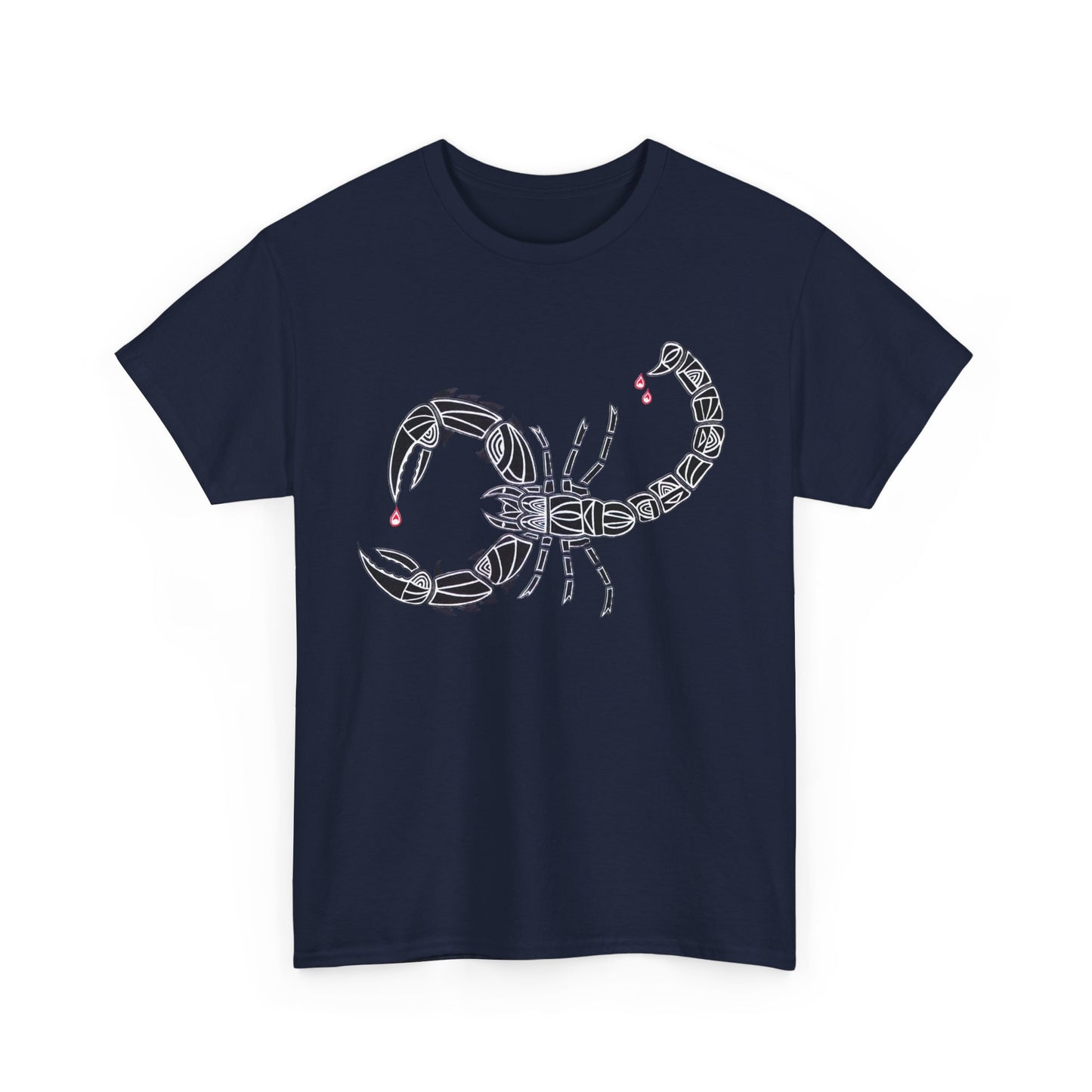 Tribal Scorpion Heavy Cotton Tee