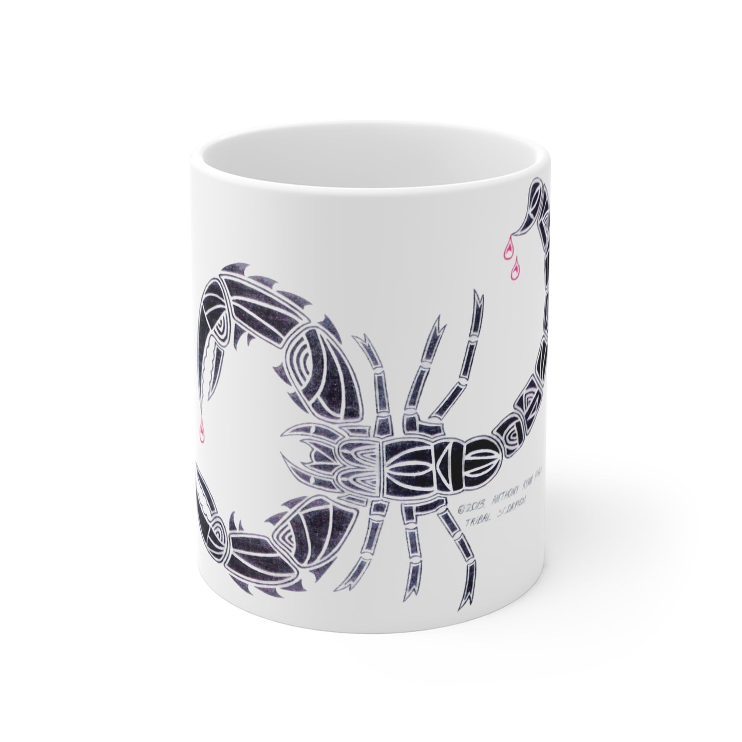 Tribal Scorpion Mug 11oz