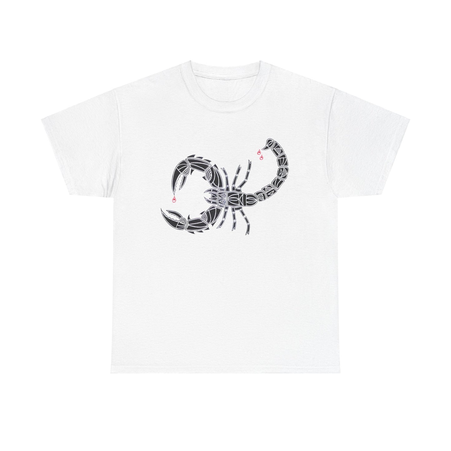 Tribal Scorpion Heavy Cotton Tee