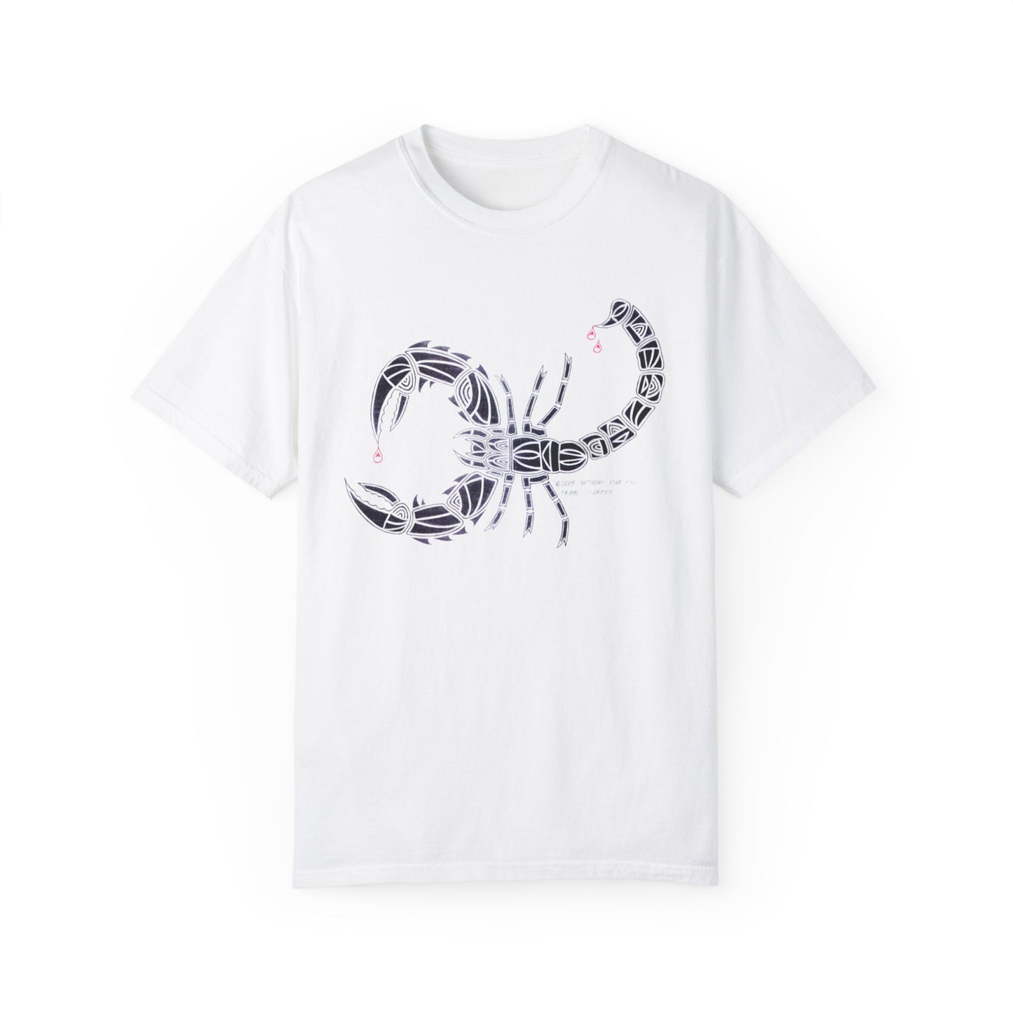 Tribal Scorpion Unisex Garment-Dyed T-shirt