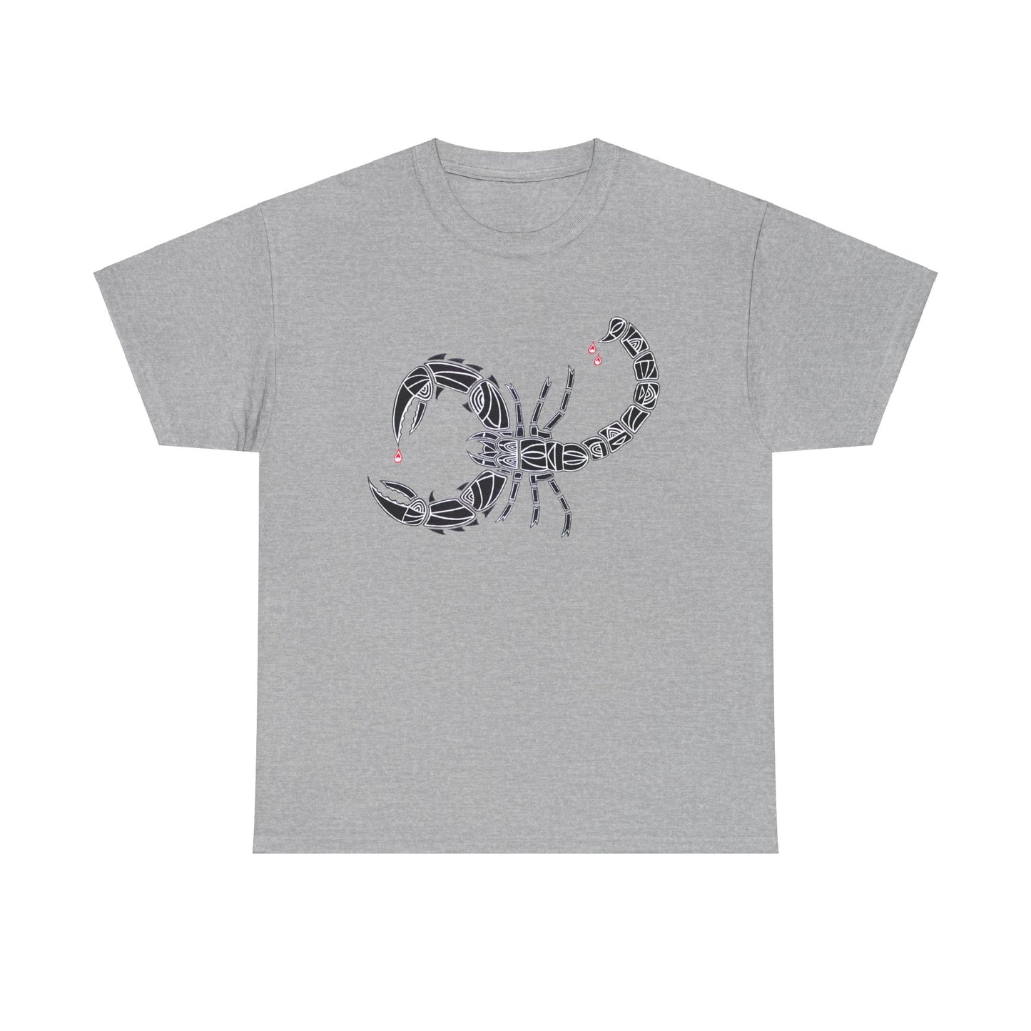 Tribal Scorpion Heavy Cotton Tee