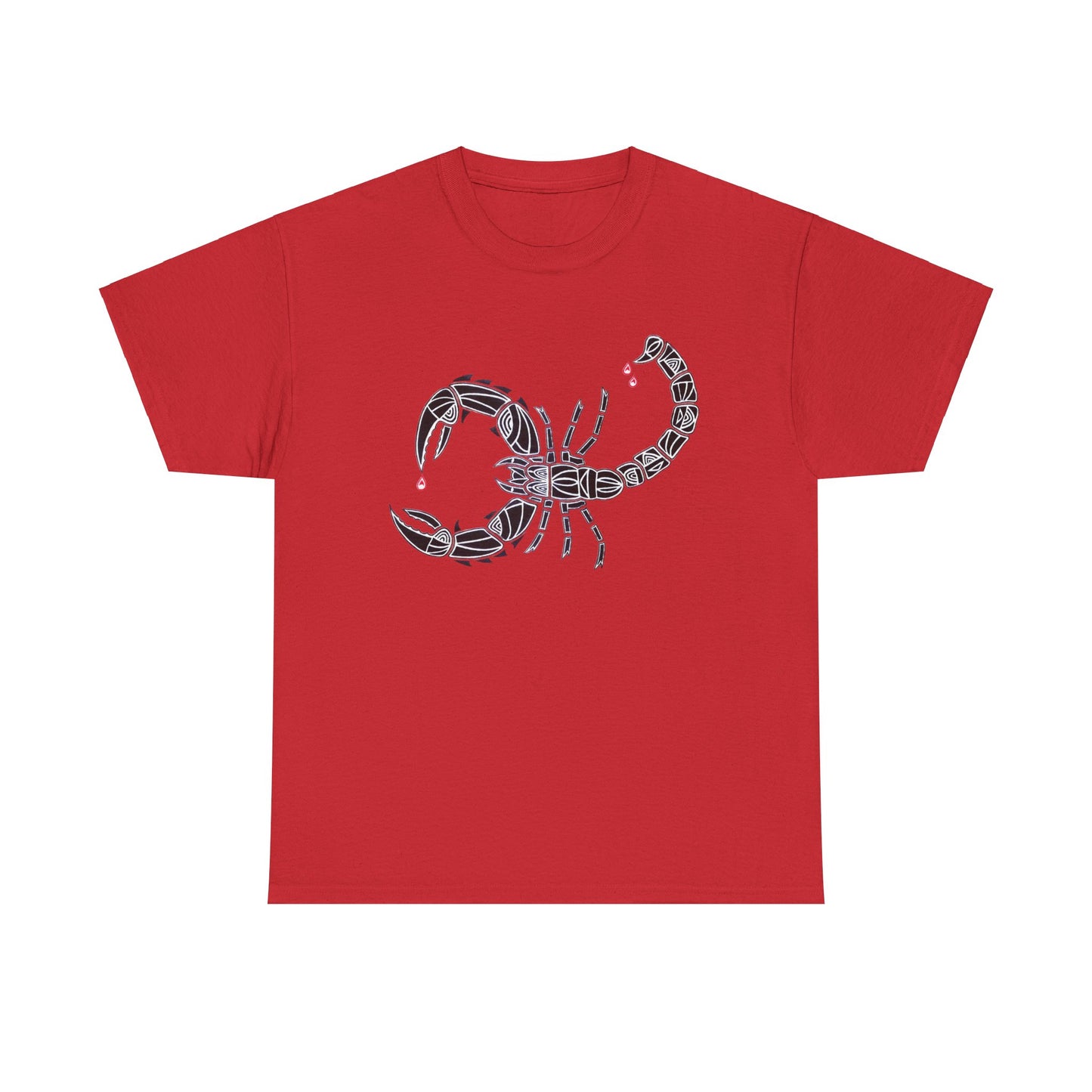 Tribal Scorpion Heavy Cotton Tee