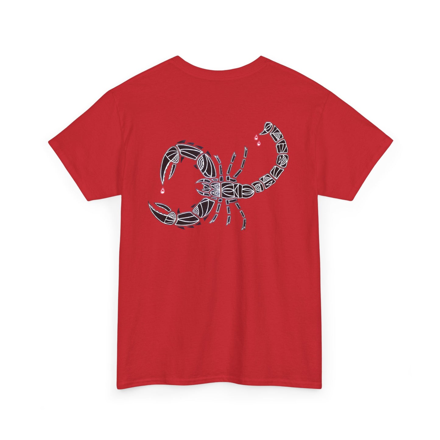 Tribal Scorpion Heavy Cotton Tee