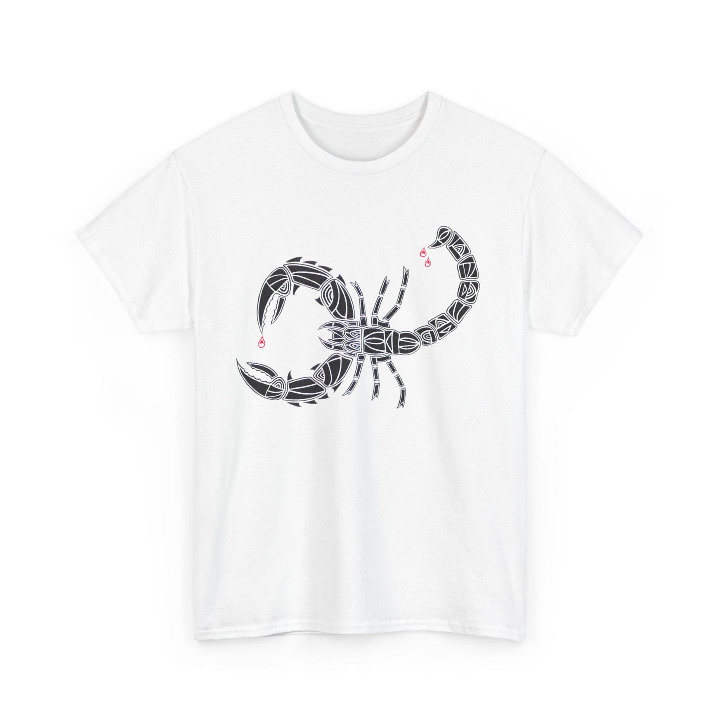 Tribal Scorpion Heavy Cotton Tee