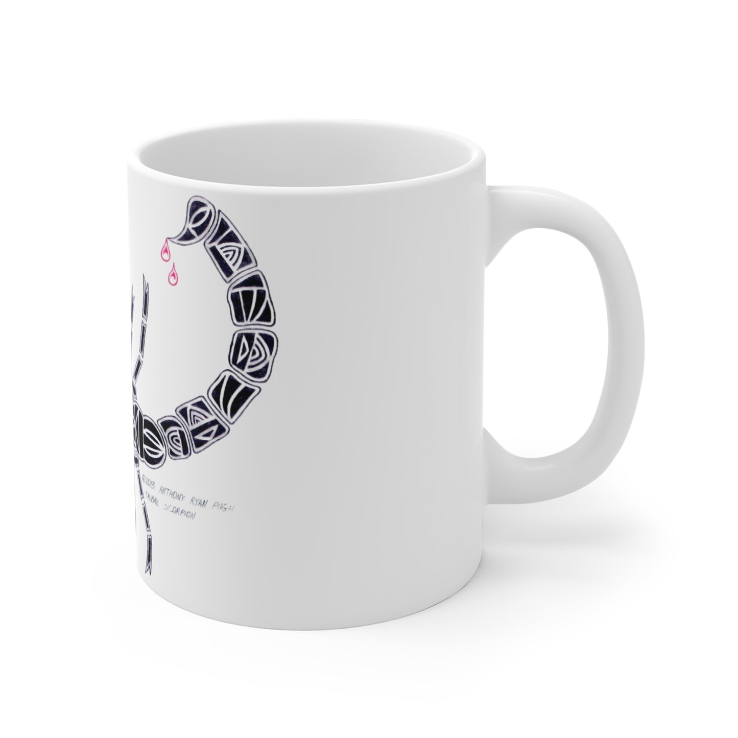 Tribal Scorpion Mug 11oz