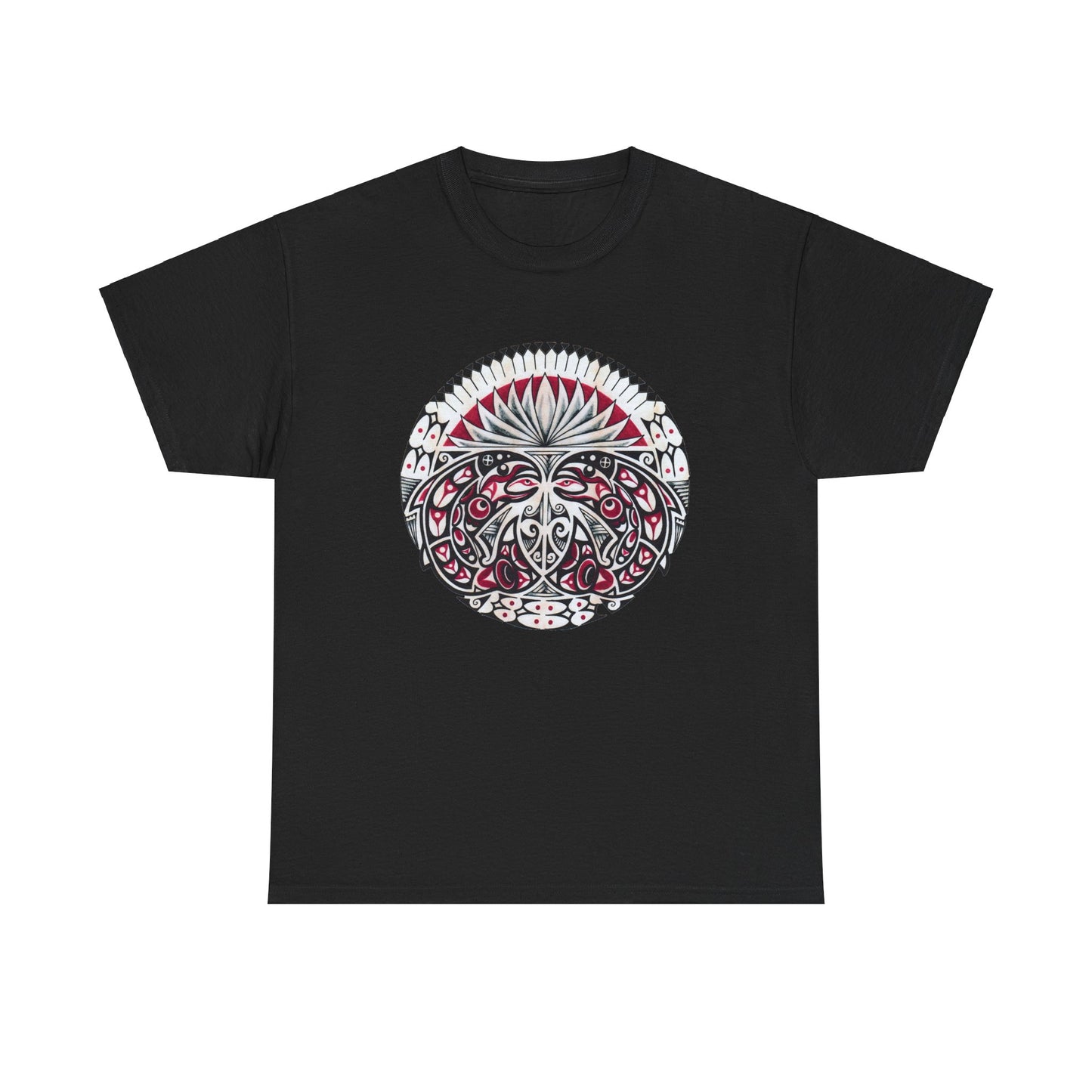 Tribal Art Mask Heavy Cotton Tee