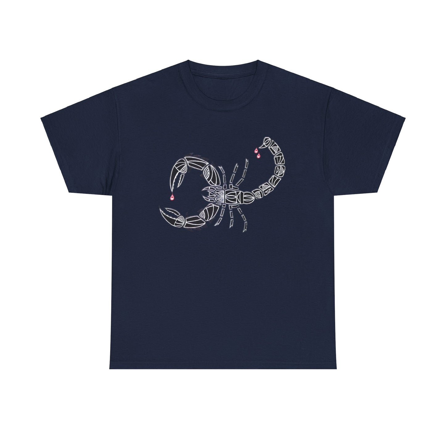 Tribal Scorpion Heavy Cotton Tee