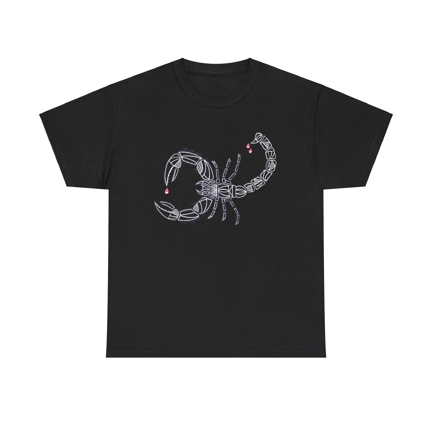 Tribal Scorpion Heavy Cotton Tee