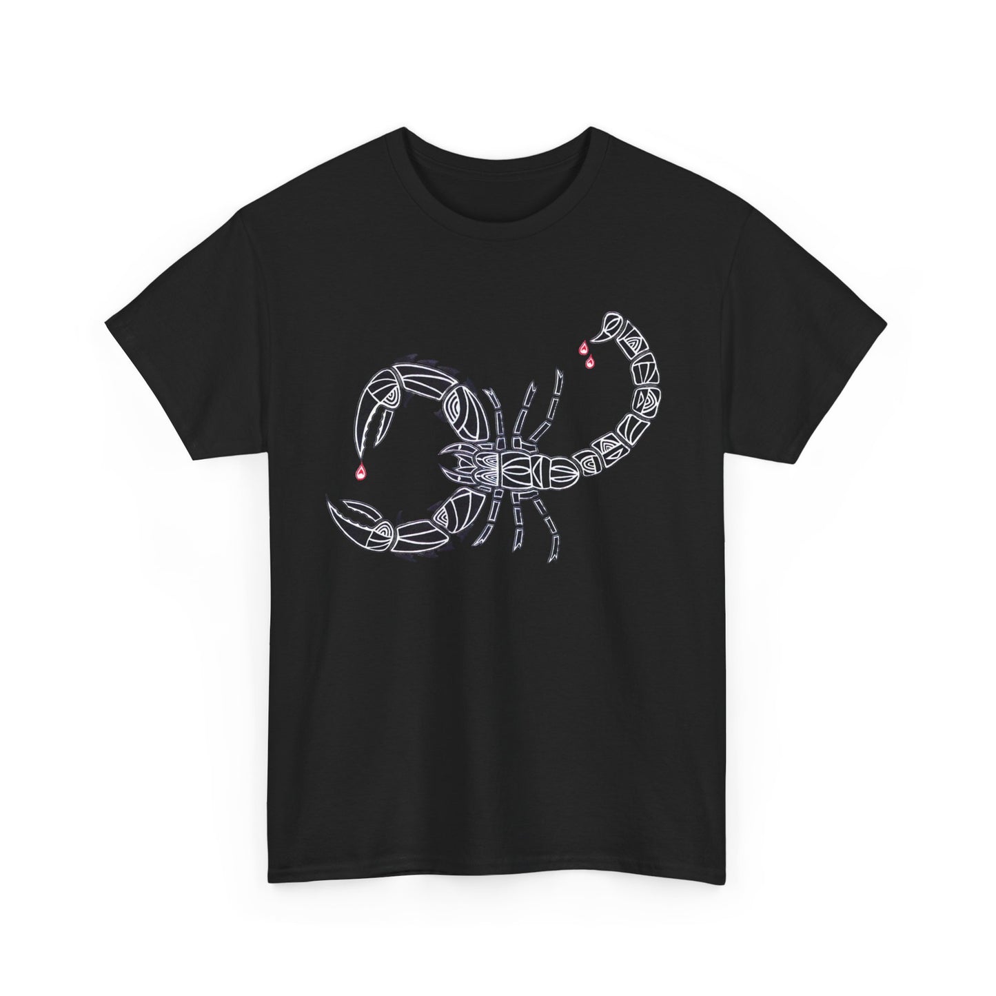 Tribal Scorpion Heavy Cotton Tee