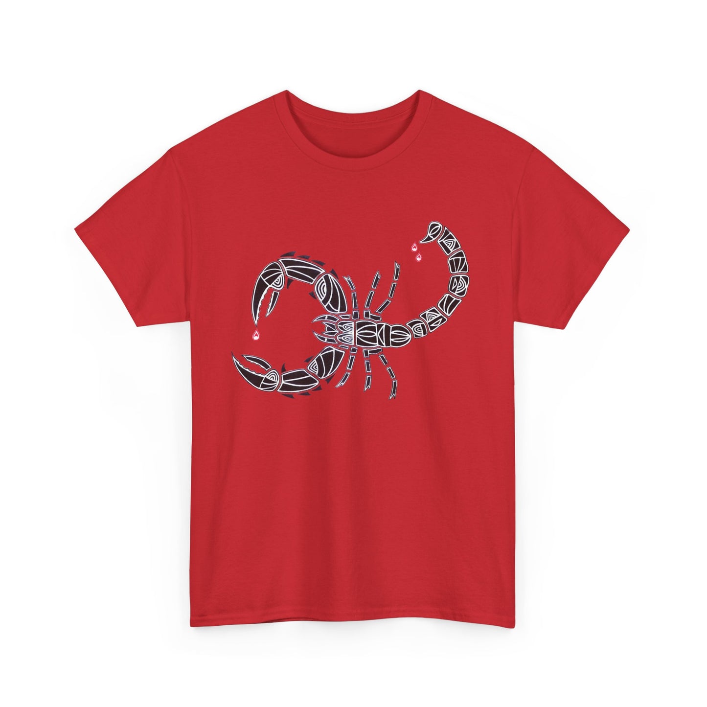 Tribal Scorpion Heavy Cotton Tee