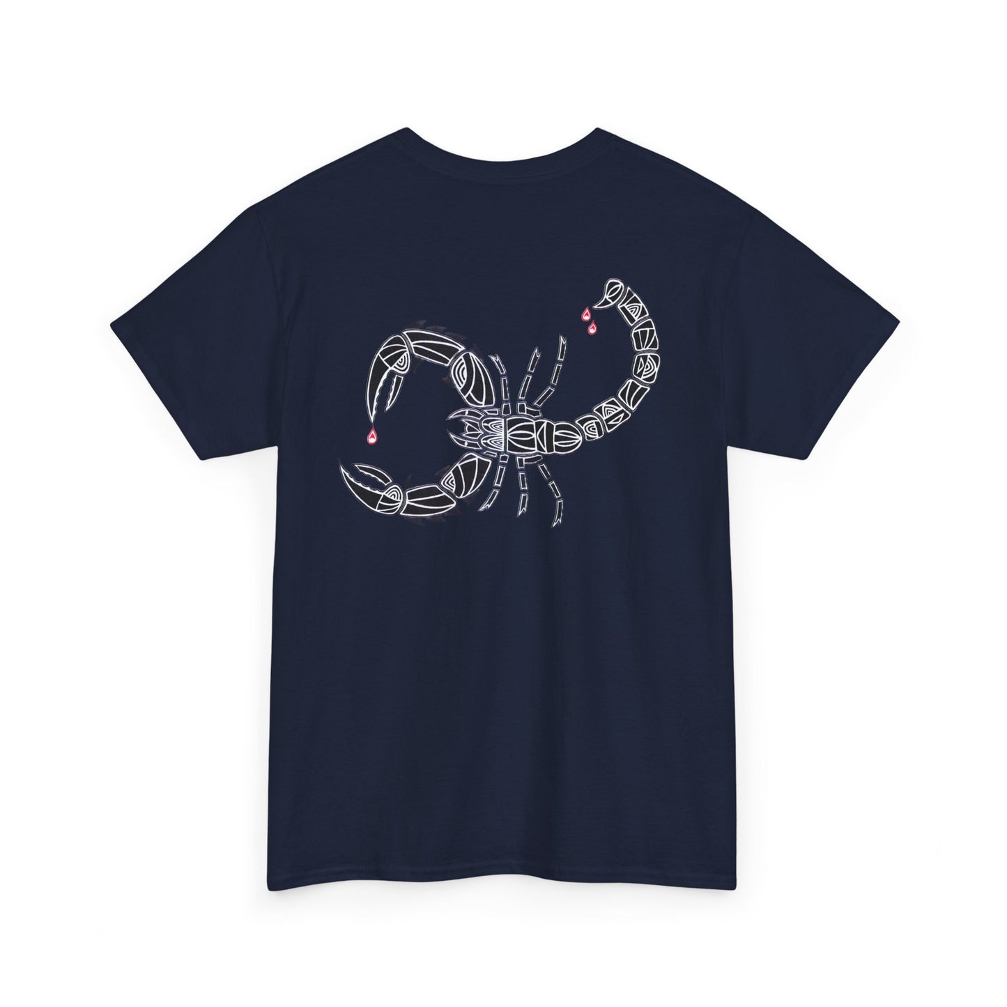 Tribal Scorpion Heavy Cotton Tee