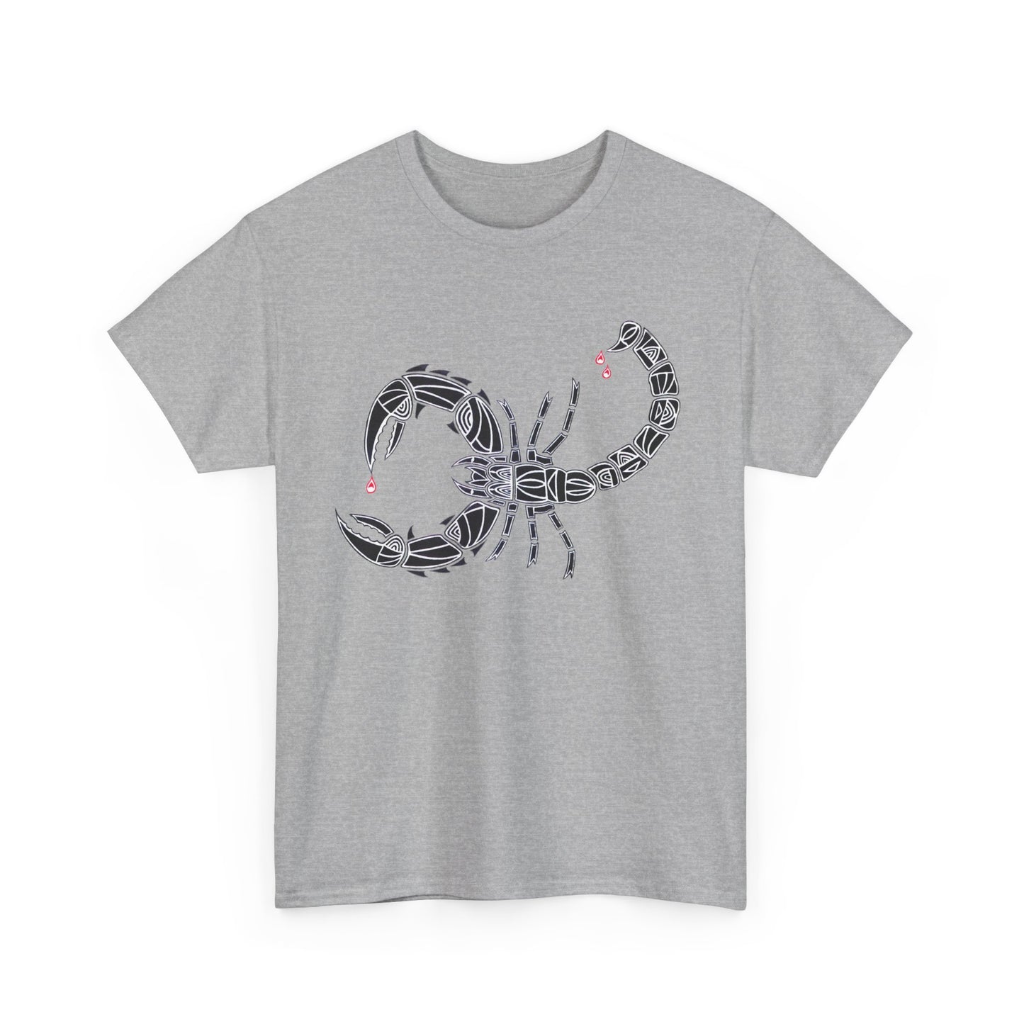 Tribal Scorpion Heavy Cotton Tee